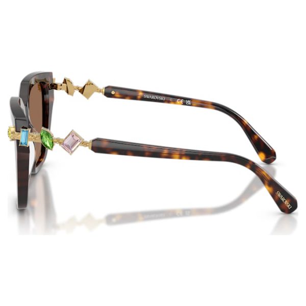 Sunglasses Square shape, Brown - Image 4
