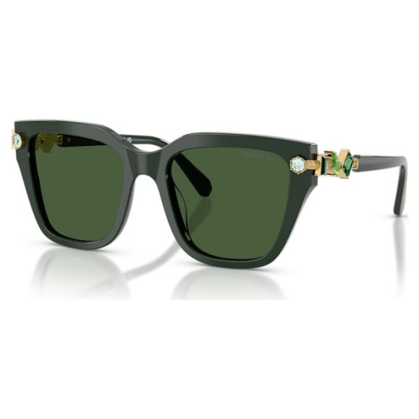 Sunglasses Square shape, Green - Image 2