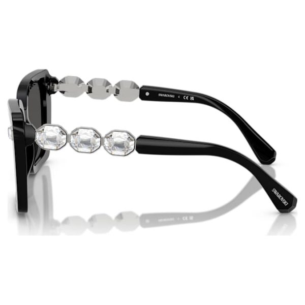 Sunglasses Square shape, SK6032, Black - Image 4