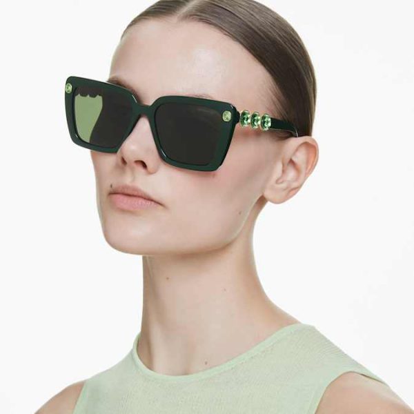 Sunglasses Square shape, SK6032, Green