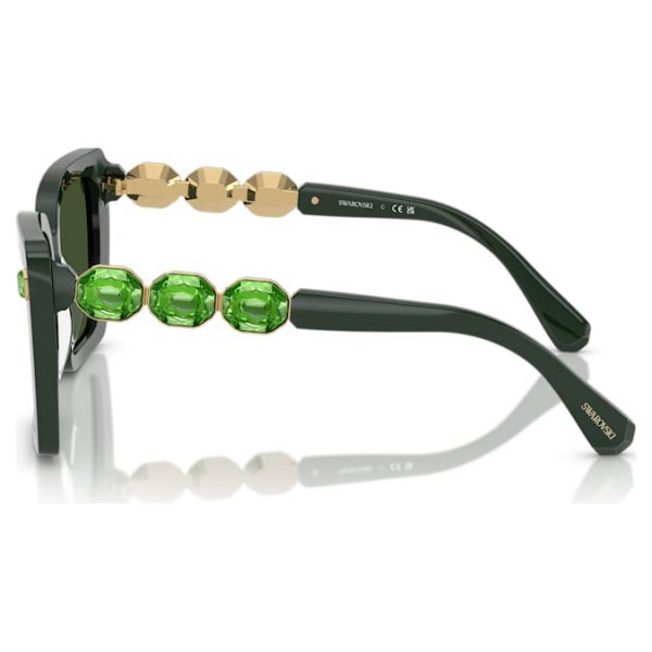 Sunglasses Square shape, SK6032, Green - Image 4