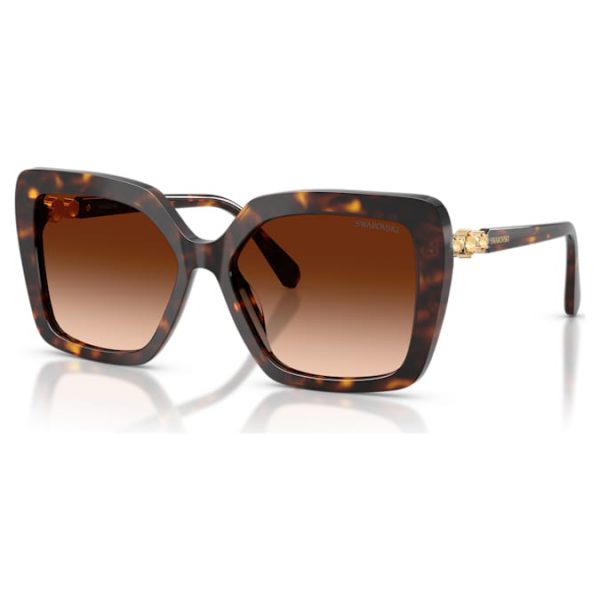 Sunglasses Square shape, SK6049, Brown - Image 2