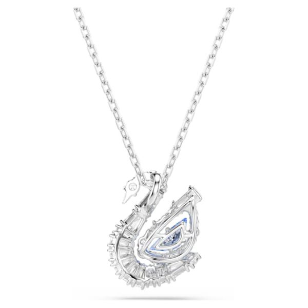 Swan pendant Mixed cuts, Swan, Blue - Image 6