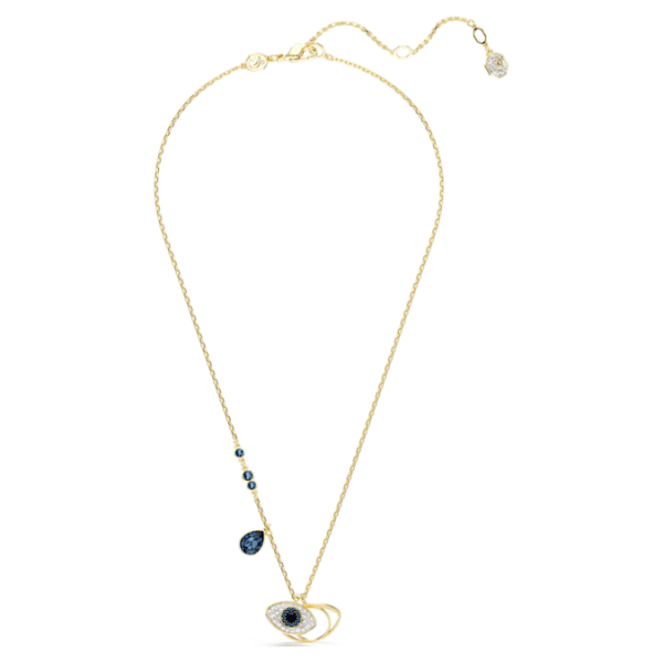 Symbolica pendant Evil eye, Blue, Gold-tone plated - Image 3