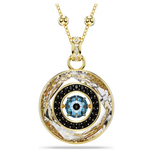 Symbolica pendant Evil eye, Medium, Multicolored, Gold-tone plated - Image 6