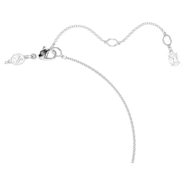 Teddy pendant Bear, Blue, Rhodium plated - Image 5