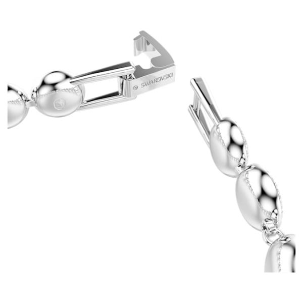 Una Angelic bracelet Round cut, White, Rhodium plated - Image 4