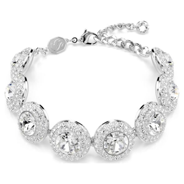 Una Angelic bracelet White, Rhodium plated - Image 2
