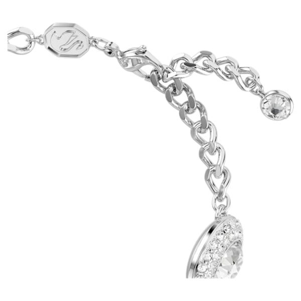 Una Angelic bracelet White, Rhodium plated - Image 4