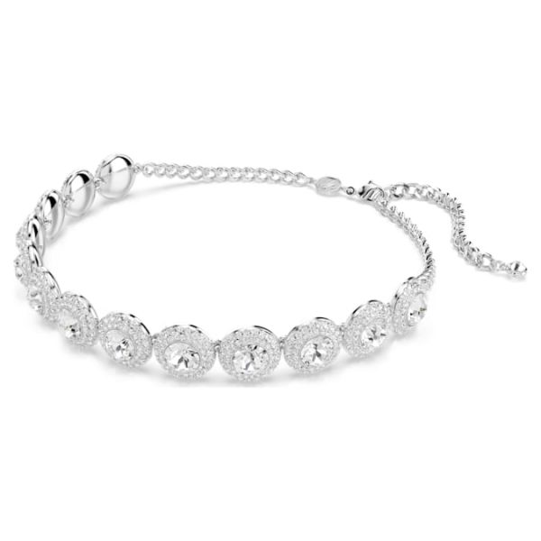 Una Angelic choker White, Rhodium plated - Image 3