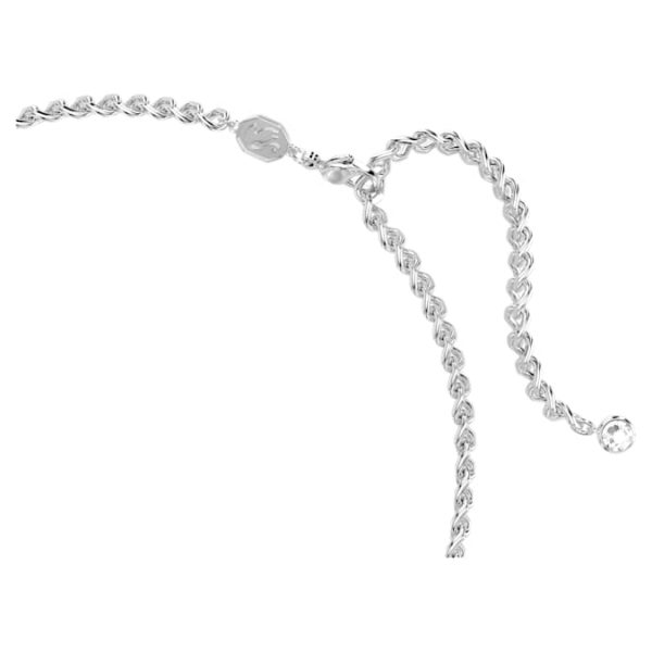 Una Angelic choker White, Rhodium plated - Image 4