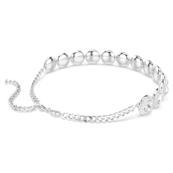 Una Angelic choker White, Rhodium plated - Image 6