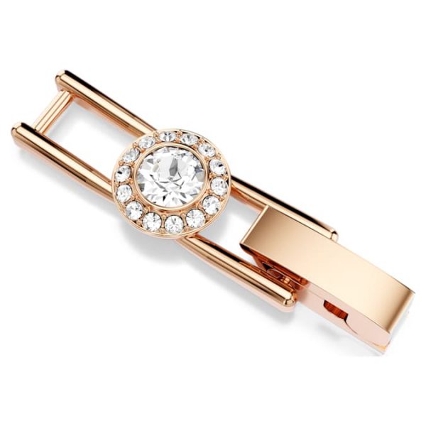 Una Angelic extender Round cut, White, Rose gold-tone plated - Image 3
