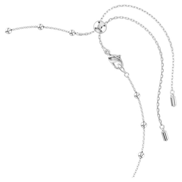 Una Angelic pendant Round cut, Double sided motifs, White, Rhodium plated - Image 4