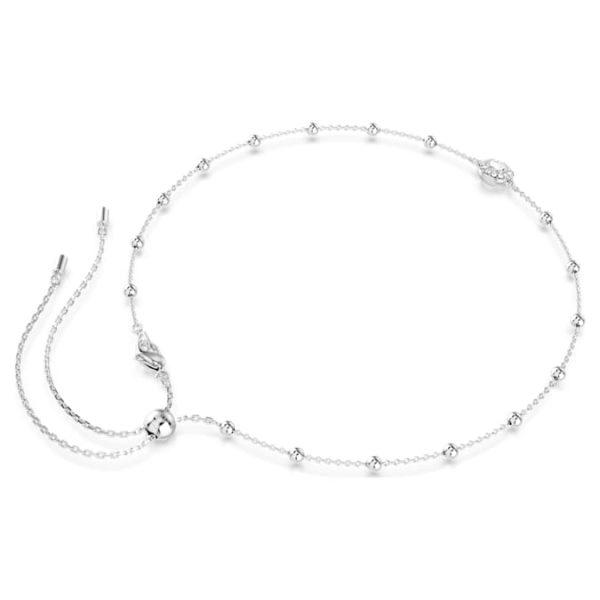 Una Angelic pendant Round cut, Double sided motifs, White, Rhodium plated - Image 7