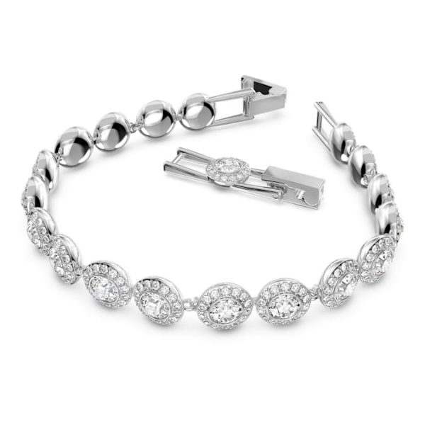 Una Angelic set Set (3), Round cut, White, Rhodium plated - Image 6