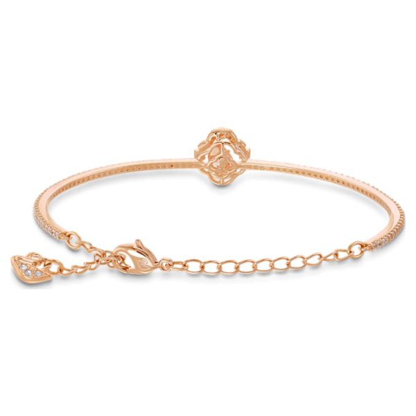 Una bangle Clover, Pink, Rose gold-tone plated - Image 4