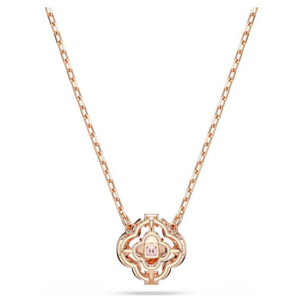 Una necklace Clover, Pink, Rose gold-tone plated - Image 6