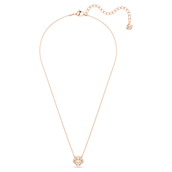 Una necklace Clover, Pink, Rose gold-tone plated - Image 3