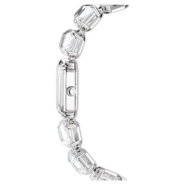Watch Octagon cut bracelet, White, Stainless steel - Image 8