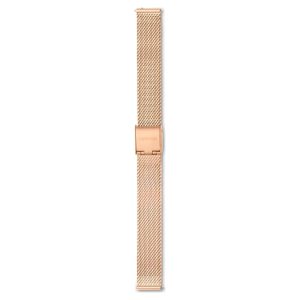 Watch strap 13 mm (0.51") width, Metal, Rose gold tone, Rose gold-tone finish